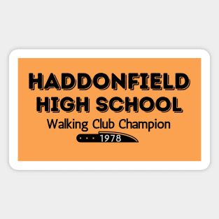 Haddonfield Walking Club - Halloween Magnet